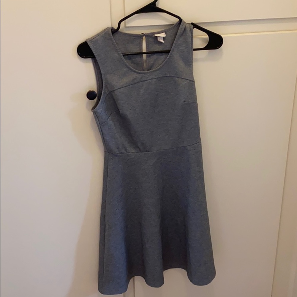 Sweet gray work dress